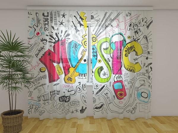 Foto Tende Arte Musica – IlyDecor