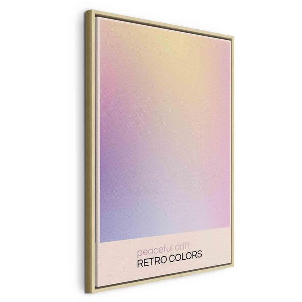 Quadro - Peaceful Drift - Delicate Pastel Shades Creating a Harmonious Whole