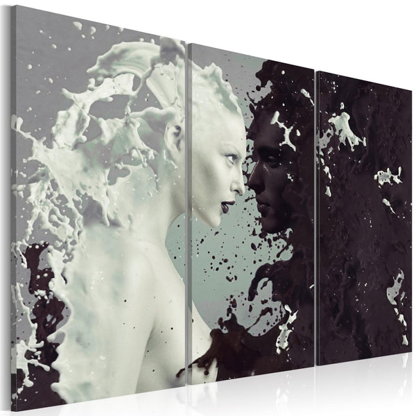 Quadro - Black or white? - triptych