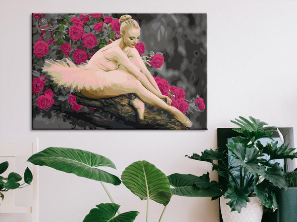 Quadro fai da te - Rose Ballerina