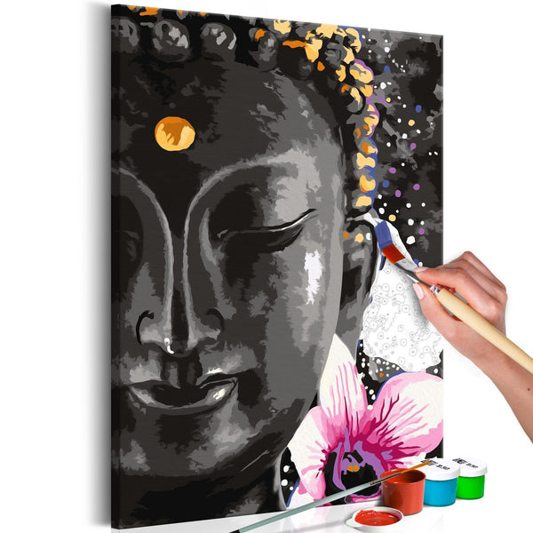 Quadro fai da te - Buddha and Flower