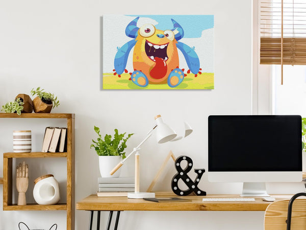 Quadro fai da te - Cute Monster