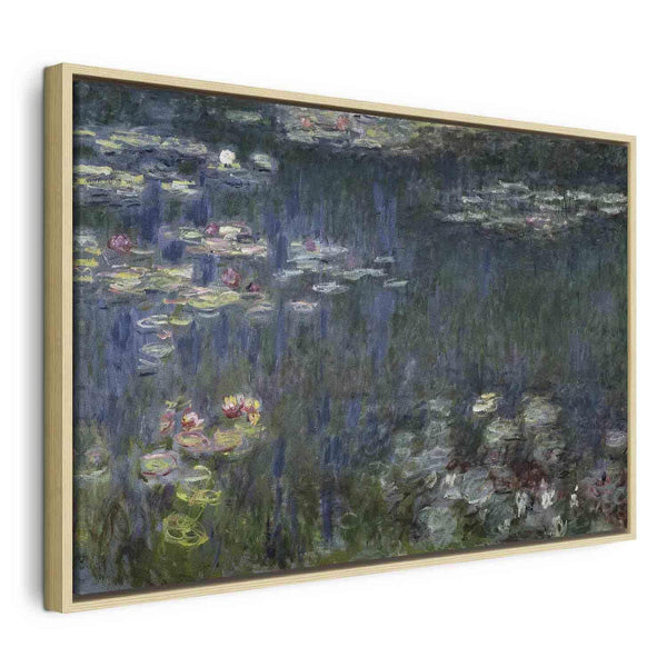 Quadro - Waterlilies: Green Reflections (Claude Monet)