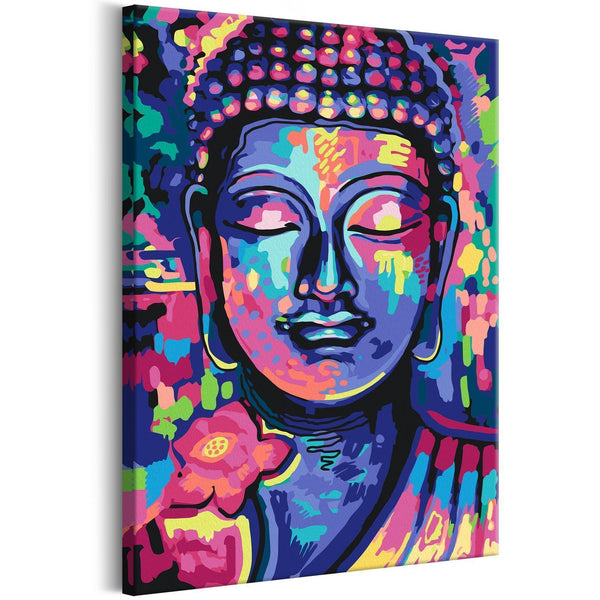 Quadro fai da te - Buddha's Crazy Colors