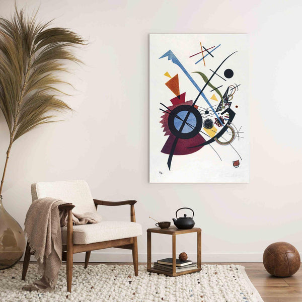 Quadro - Primary Colors - Kandinsky’s Geometric Abstraction (Wassily Kandinsky)