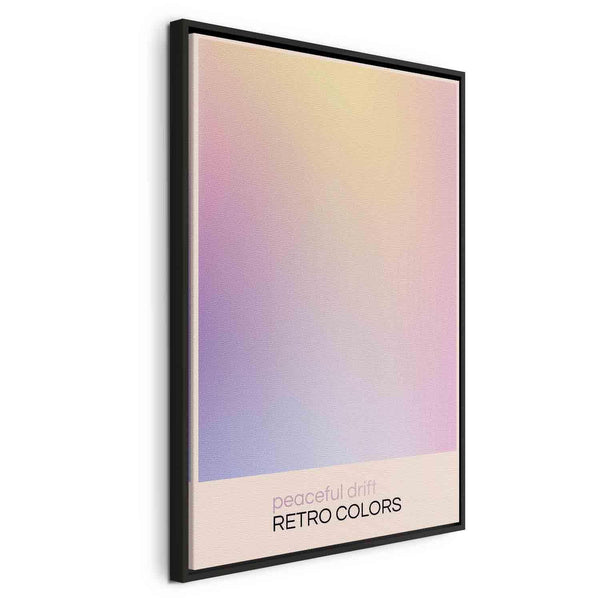 Quadro - Peaceful Drift - Delicate Pastel Shades Creating a Harmonious Whole