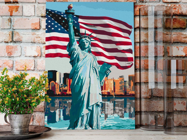 Quadro fai da te - Proud American