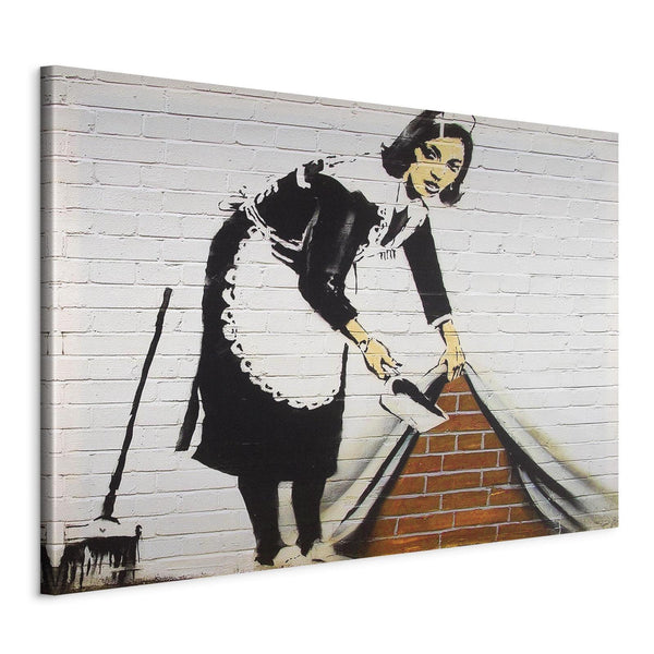 Quadro - Cleaning lady (Banksy)