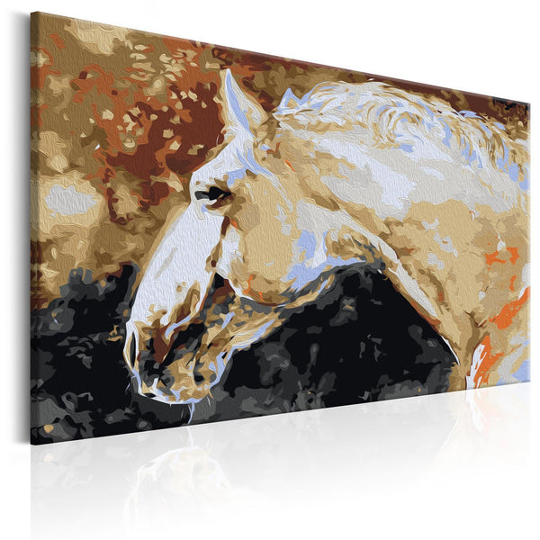 Quadro fai da te - White Horse