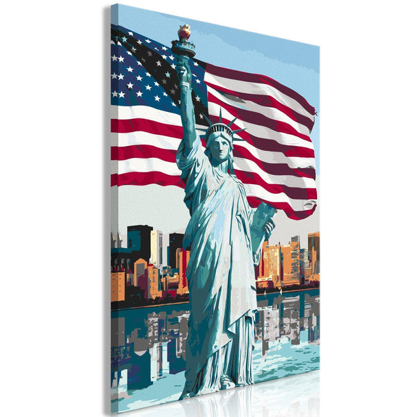 Quadro fai da te - Proud American