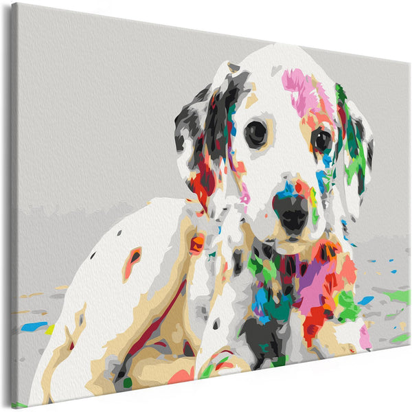 Quadro fai da te - Colourful Puppy