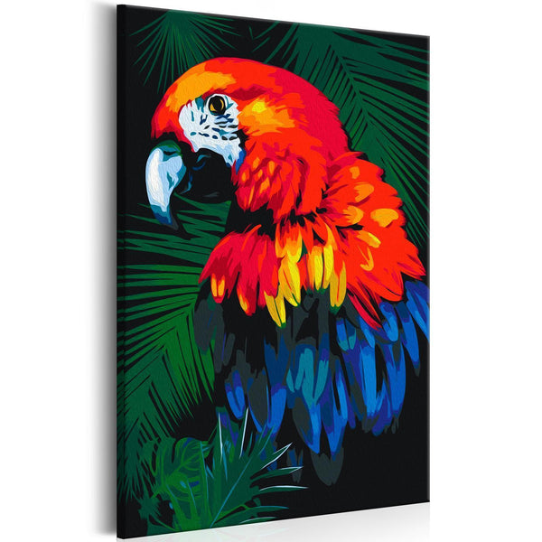 Quadro fai da te - Parrot