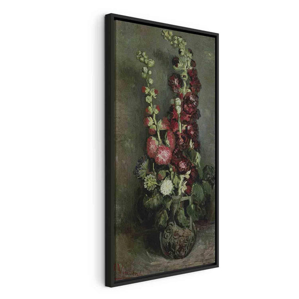 Quadro - Vase of Hollyhocks (Vincent Van Gogh)