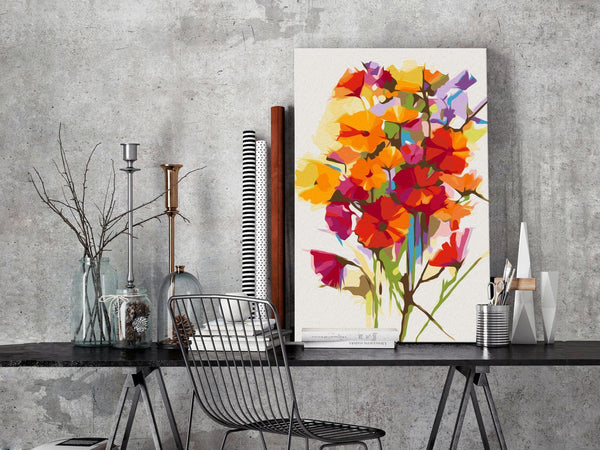 Quadro fai da te - Summer Flowers