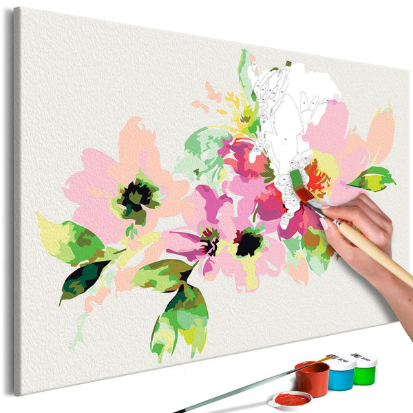 Quadro fai da te - Colourful Flowers