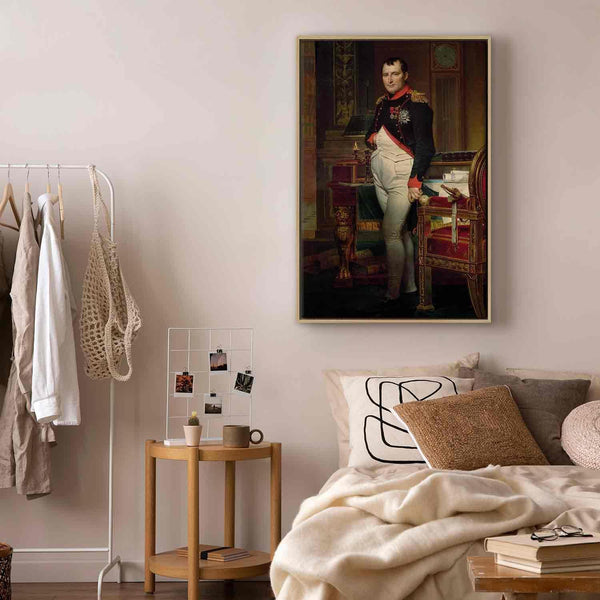 Quadro - Napoleon Bonaparte (Jacques-Louis David)