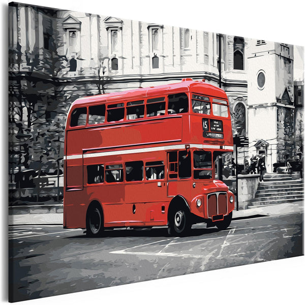 Quadro fai da te - London Bus