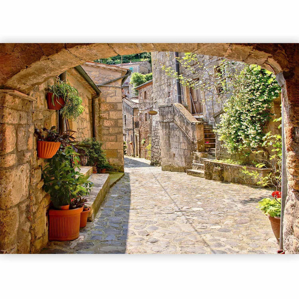 Carta da parati - Provincial alley in Tuscany