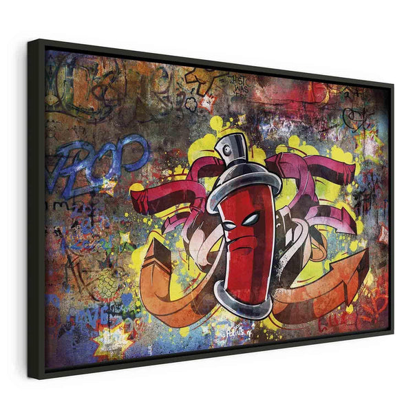 Quadro su tela - Graffiti master