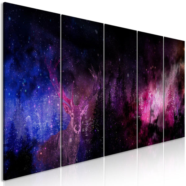 Quadro - Deer Galaxy (5 Parts) Narrow