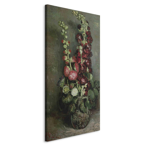 Quadro - Vase of Hollyhocks (Vincent Van Gogh)