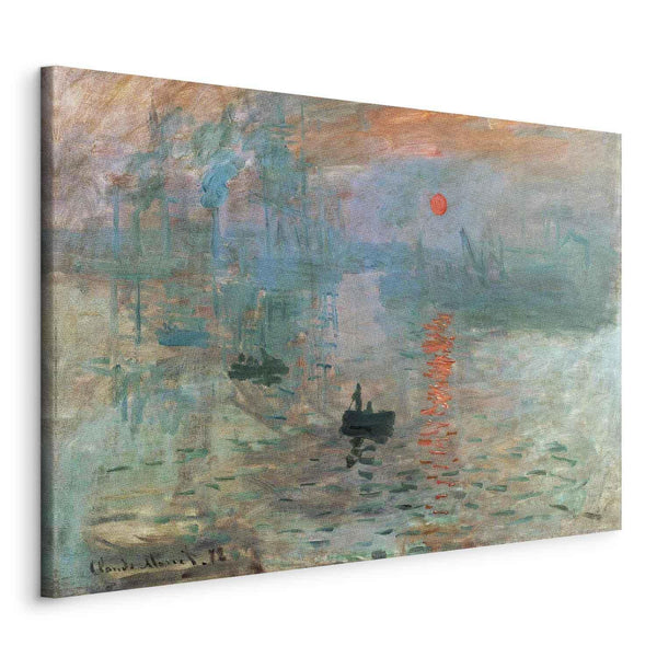 Quadro - Impression, Sunrise - Claude Monet’s Painted Landscape of the Port