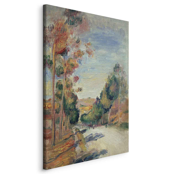 Quadro - Paysage d'Essoyes (Pierre-Auguste Renoir)