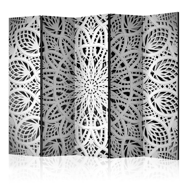 Separè per interni - White Mandala II [Room Dividers]