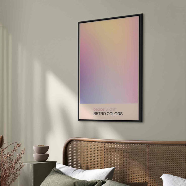 Quadro - Peaceful Drift - Delicate Pastel Shades Creating a Harmonious Whole