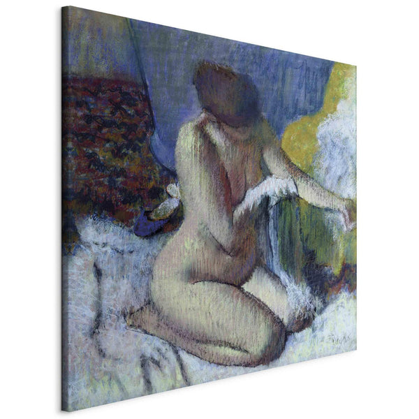 Quadro - After the Bath (Edgar Degas)