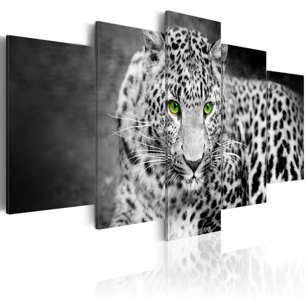 Quadro - Leopard - black&white