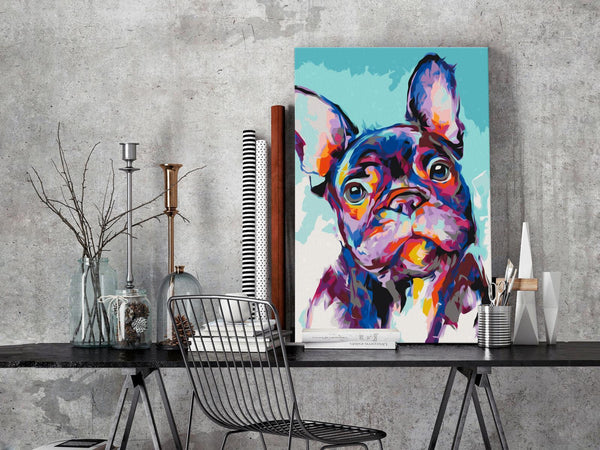 Quadro fai da te - Bulldog Portrait