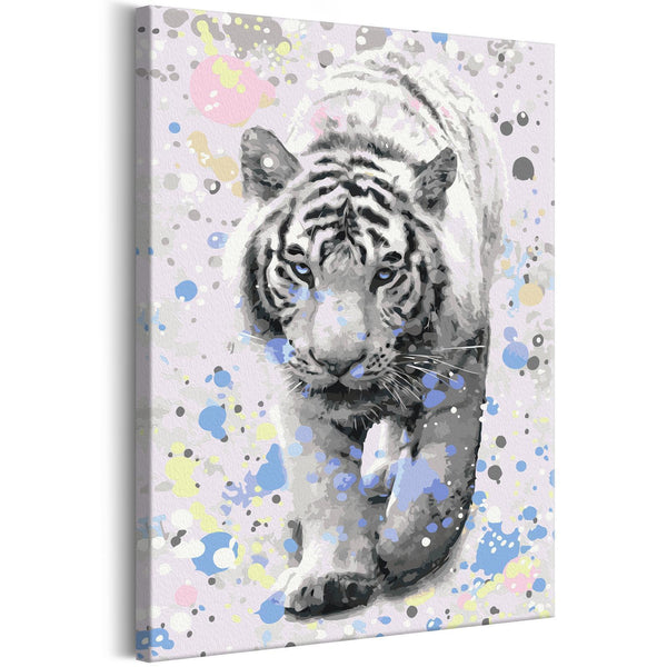 Quadro fai da te - White Tiger