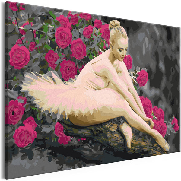 Quadro fai da te - Rose Ballerina