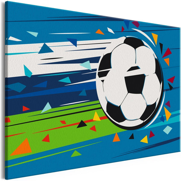 Quadro fai da te - Shoot and Goal!