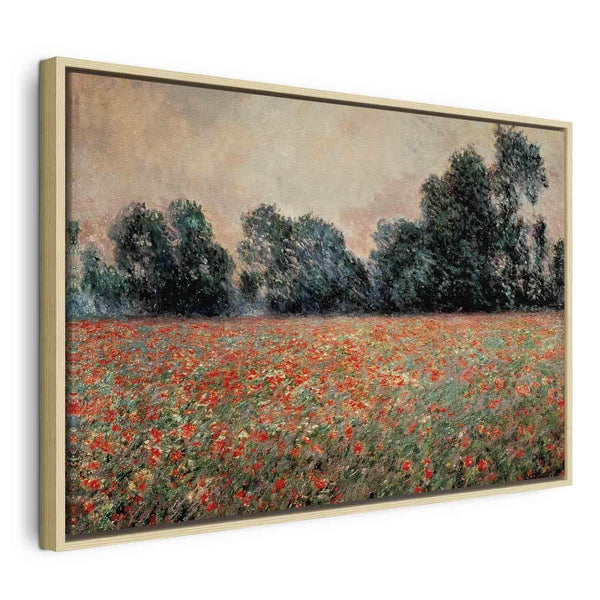 Quadro - Field with wild Poppies (Claude Monet)