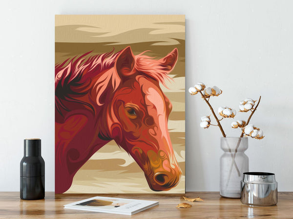 Quadro fai da te - Brown Horse