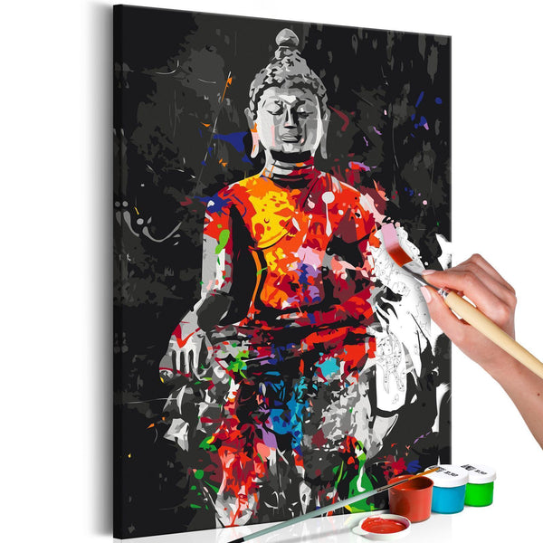 Quadro fai da te - Buddha in Colours