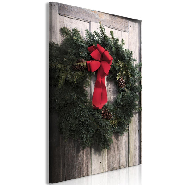 Quadro - Christmas Wreath (1 Part) Vertical