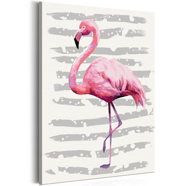 Quadro fai da te - Beautiful Flamingo