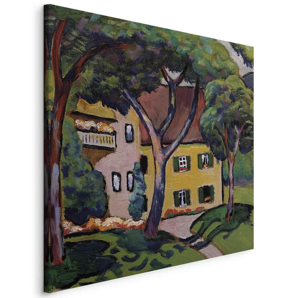 Quadro - Staudacherhaus in Tegernsee (August Macke)