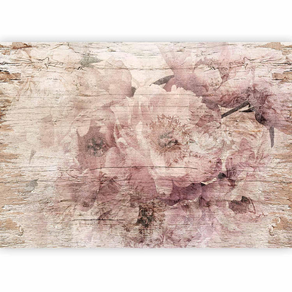 Carta da parati - Flowers on Boards