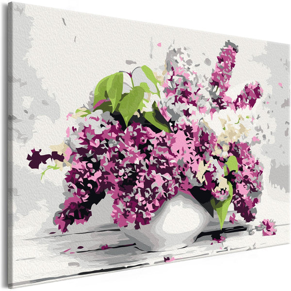 Quadro fai da te - Vase and Flowers