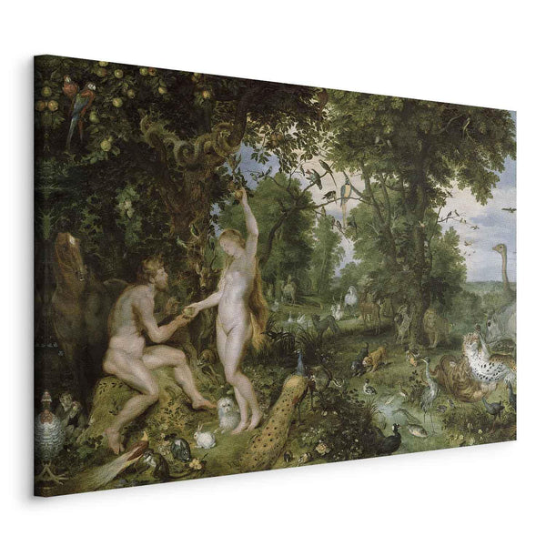 Quadro - The Garden of Eden with the Fall of Man (Peter Paul Rubens)