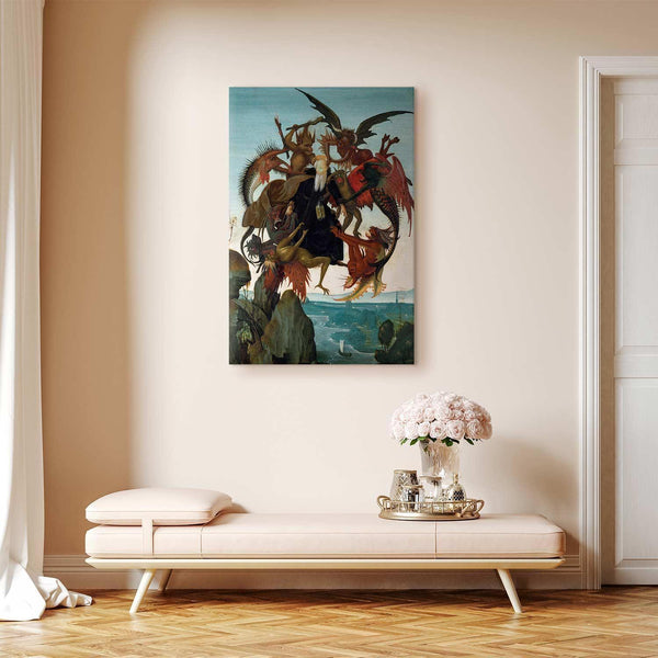 Quadro - The Torment of Saint Anthony (Michelangelo)