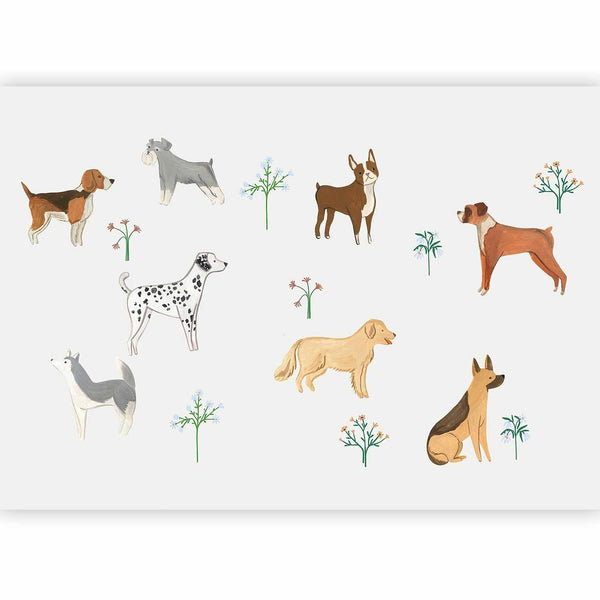 Carta da parati - Doggies - a Subtle Illustration for Children