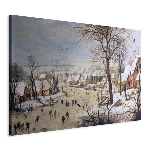 Quadro - Winter Landscape with Birdtrap (Pieter Bruegel the Elder)