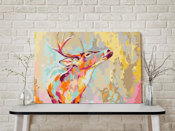 Quadro fai da te - Proud Deer