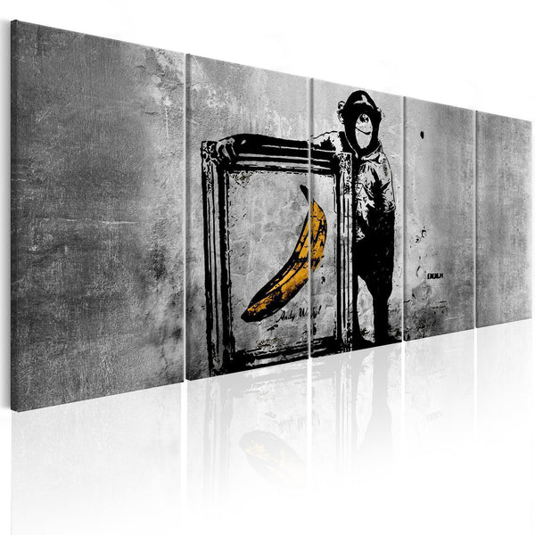 Quadro - Banksy: Monkey with Frame