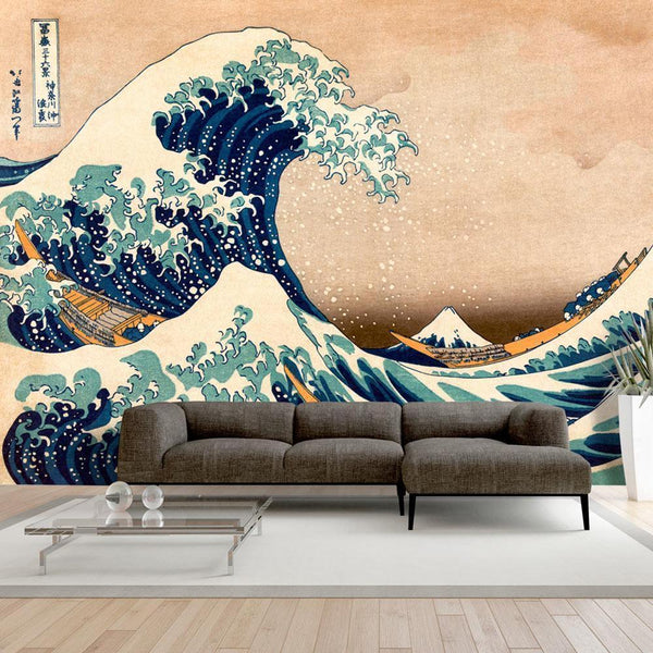 Carta da parati - Hokusai: The Great Wave off Kanagawa (Reproduction)